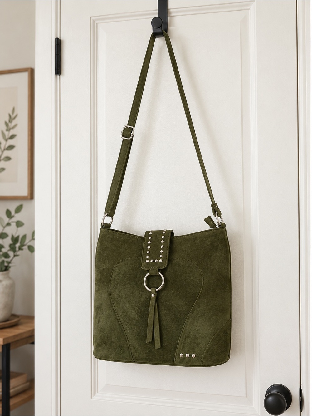 Rosemary Suede Bucket Bsg-Olive